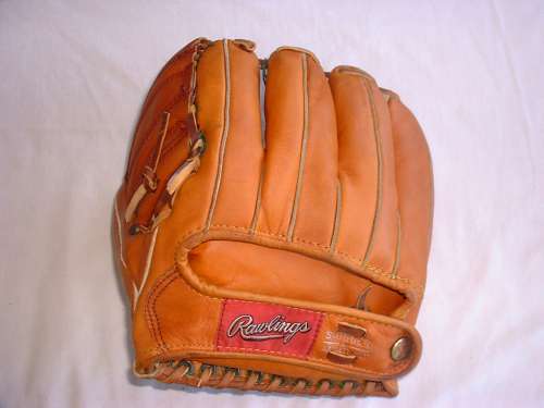 Mickey Mantle Rawlings MM4 Back